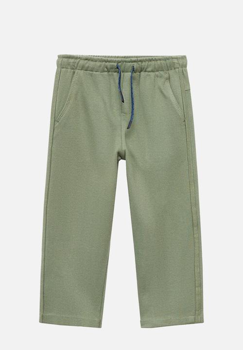 MANGO - Joggers soft - green