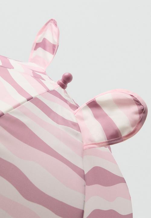 MANGO - Umbrella stripes - light/pastel pink