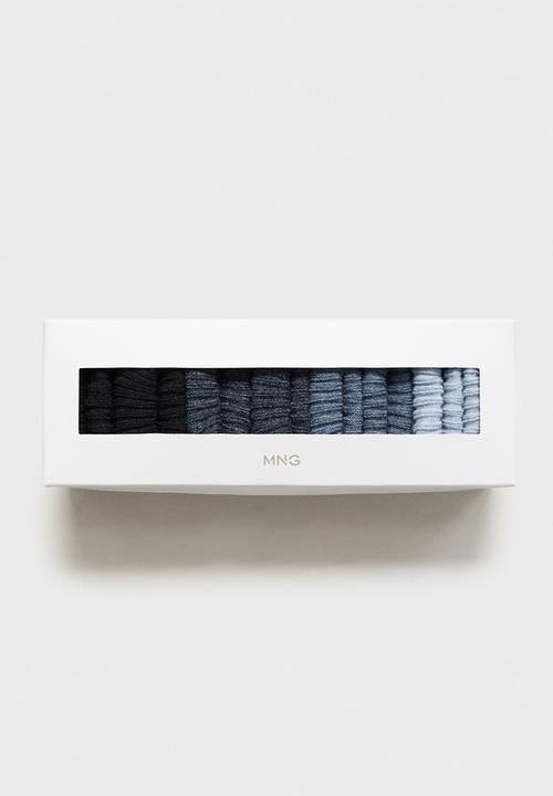 MANGO - Socks navy - navy