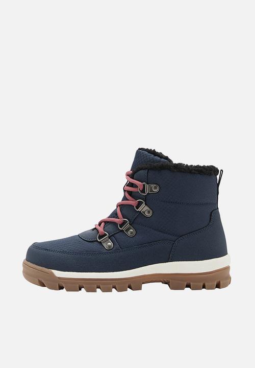 MANGO - Neo lace up boots-blue
