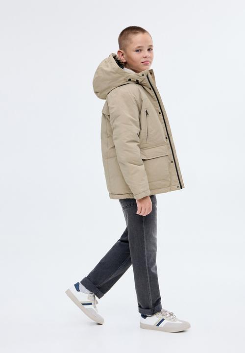 MANGO - Puffer coat miguel - dark green