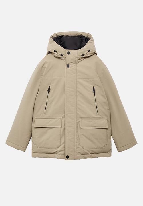 MANGO - Puffer coat miguel - dark green