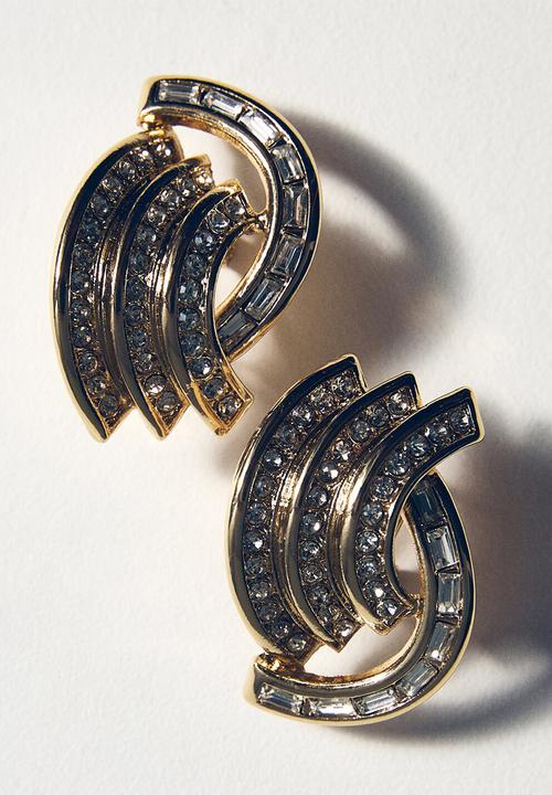 MANGO - Naim earrings-gold