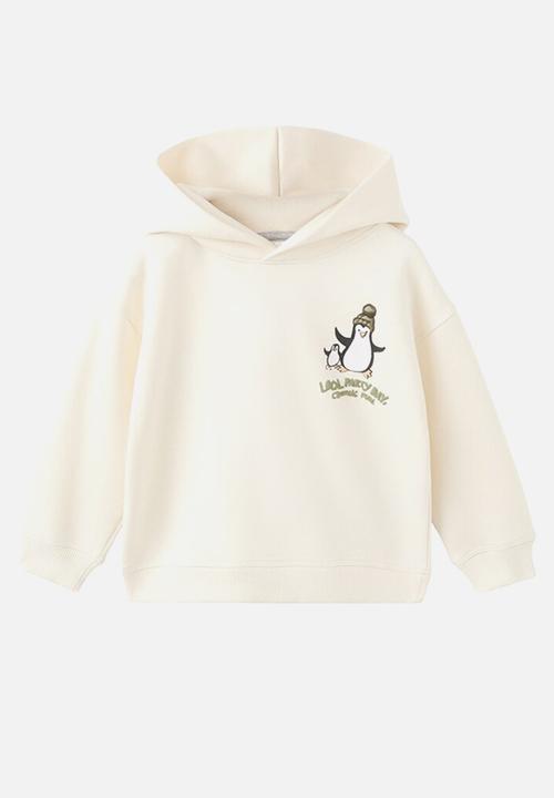 MANGO - Sweatshirt PINGU - Light Beige