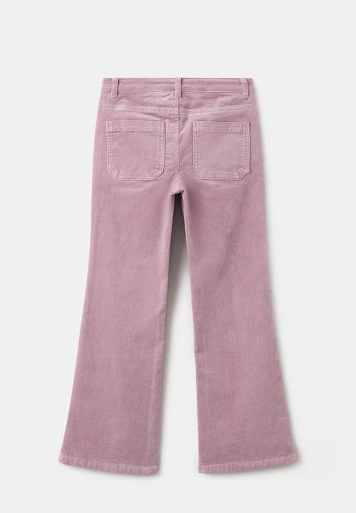 MANGO - Trousers VELVE - Pink