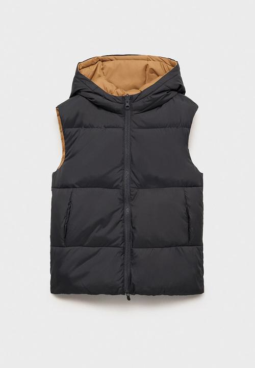 MANGO - Outer vest gerard - charcoal