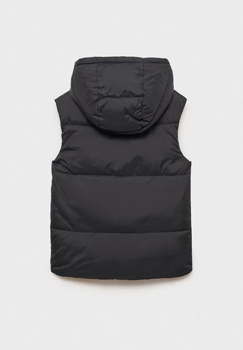 MANGO - Outer vest gerard - charcoal