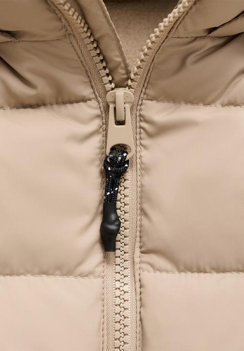 MANGO - Puffer coat aldo - light/pastel yellow