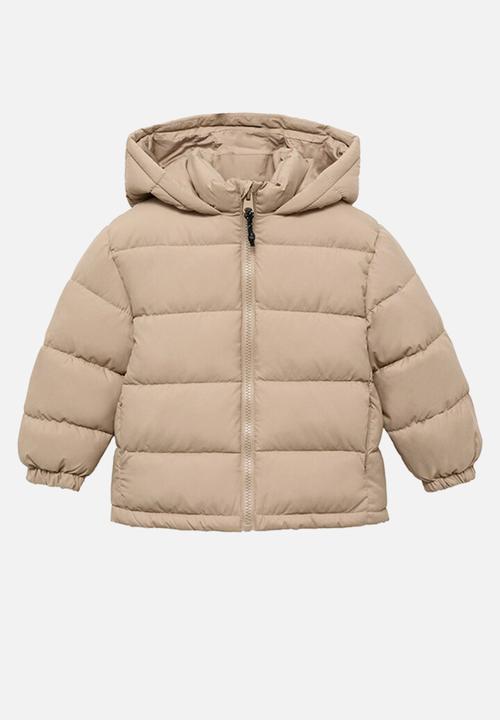 MANGO - Puffer coat aldo - light/pastel yellow