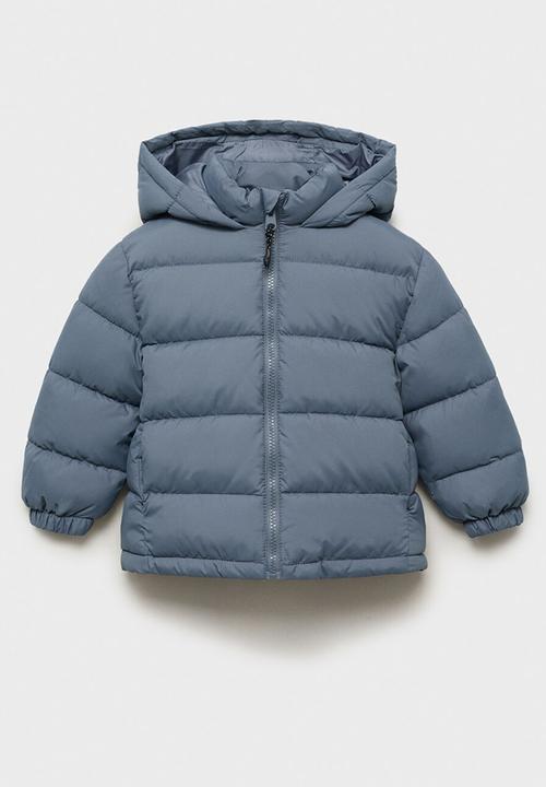 MANGO - Puffer coat aldo - light/pastel blue