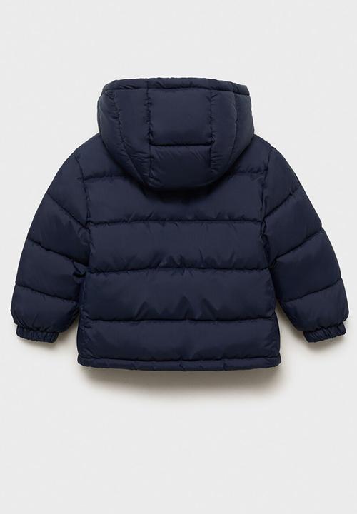 MANGO - Puffer coat aldo - navy