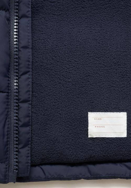 MANGO - Puffer coat aldo - navy