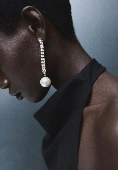 MANGO - Noelia earrings-gold