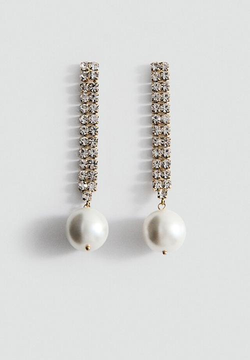 MANGO - Noelia earrings-gold