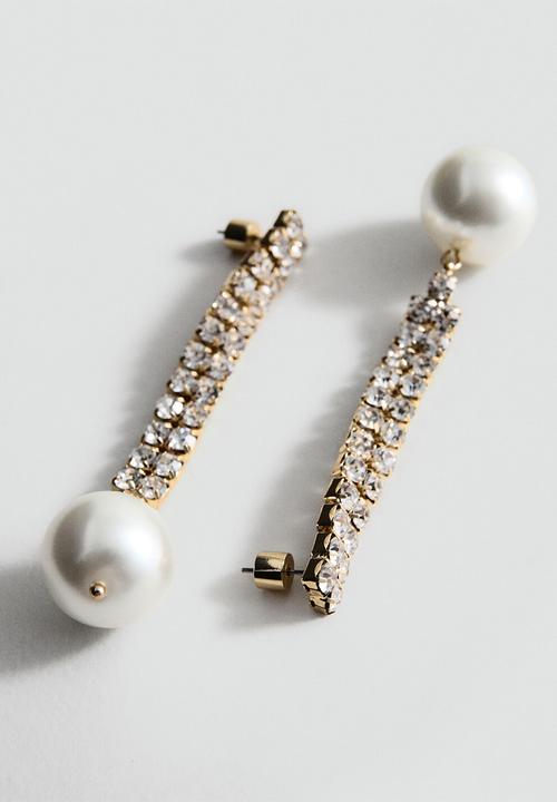 MANGO - Noelia earrings-gold