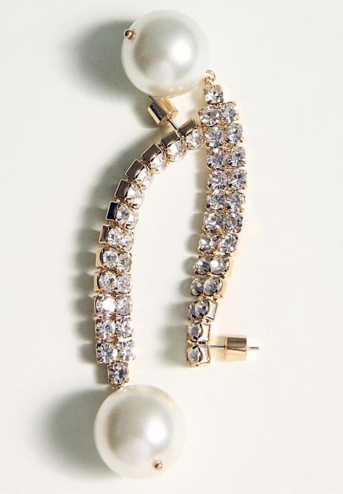 MANGO - Noelia earrings-gold