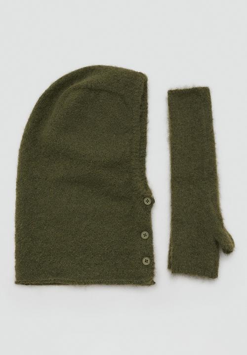 MANGO - Simon beanie-khaki