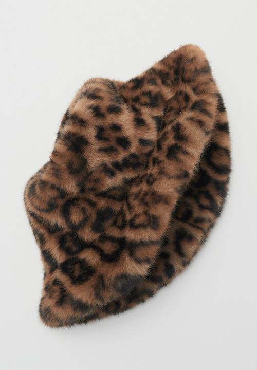 MANGO - Chesuff beanie-brown