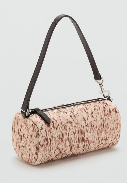 MANGO - Bruna shoulder bag-brown
