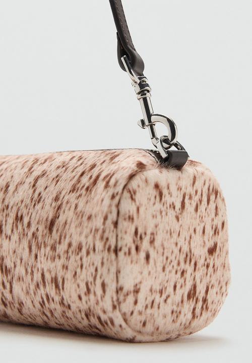 MANGO - Bruna shoulder bag-brown