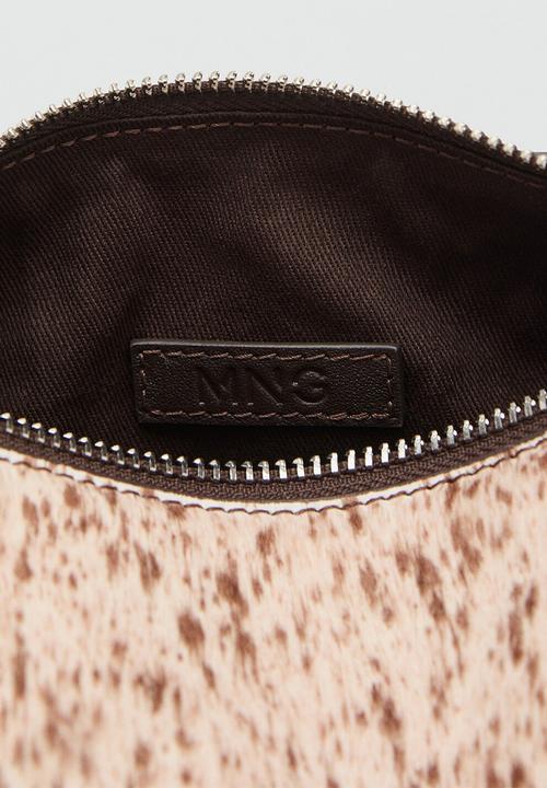 MANGO - Bruna shoulder bag-brown