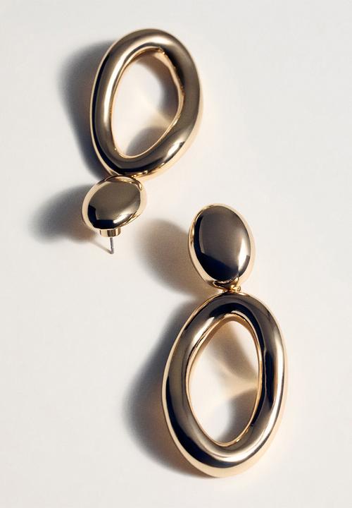 MANGO - Olaia earrings - gold