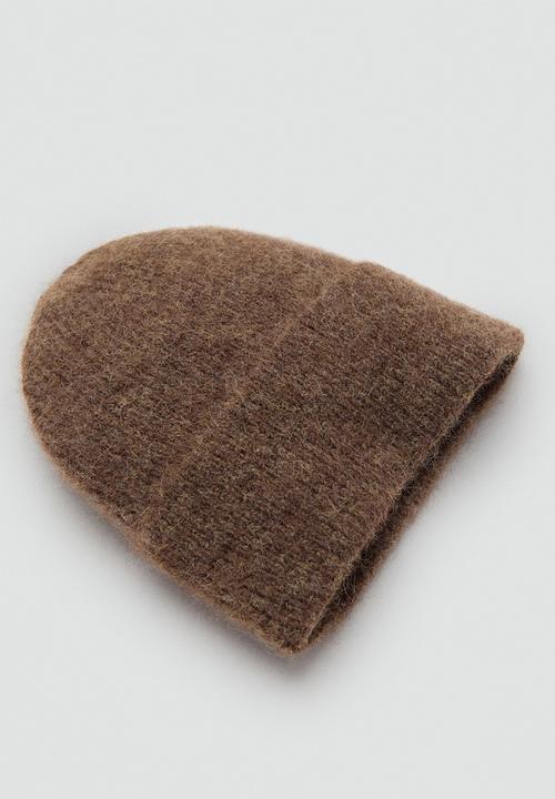 MANGO - Mohi beanie-brown