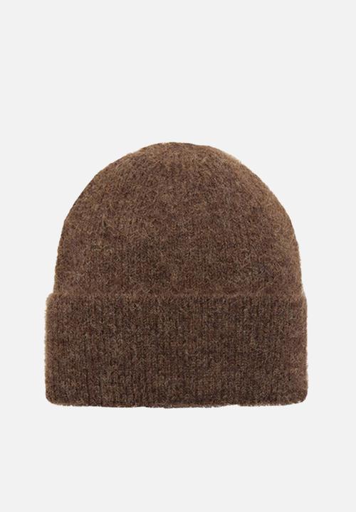 MANGO - Mohi beanie-brown