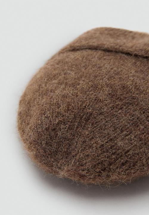 MANGO - Mohi beanie-brown