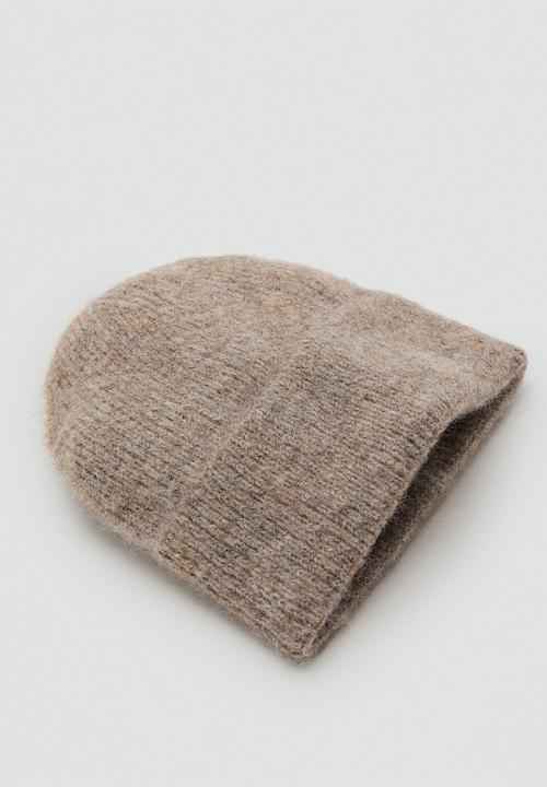 MANGO - Mohi beanie-medium brown