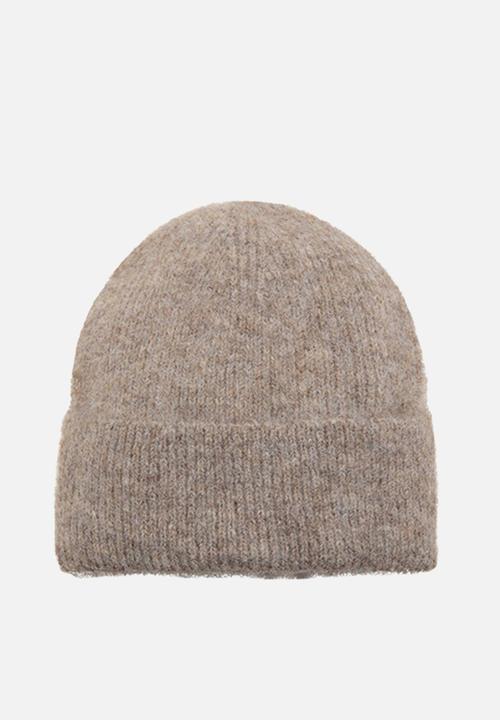 MANGO - Mohi beanie-medium brown