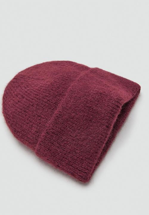 MANGO - Mohi beanie - dark red