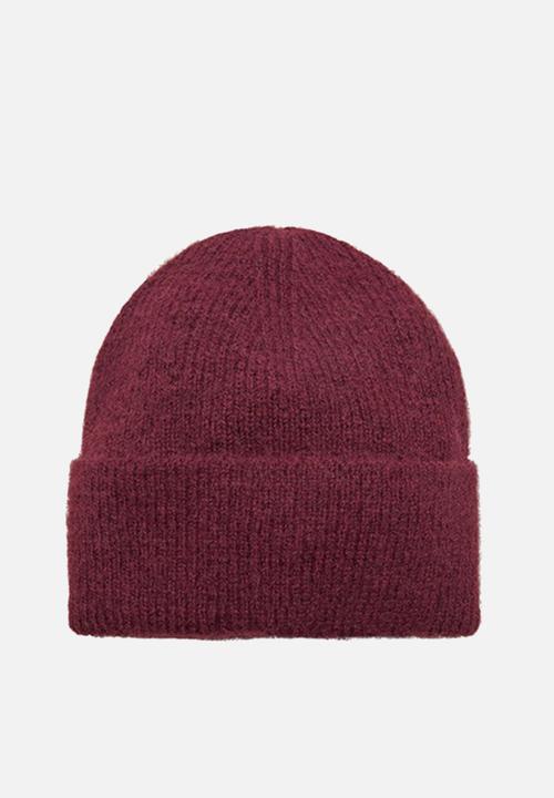 MANGO - Mohi beanie - dark red