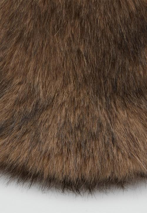 MANGO - Chessy hat-brown