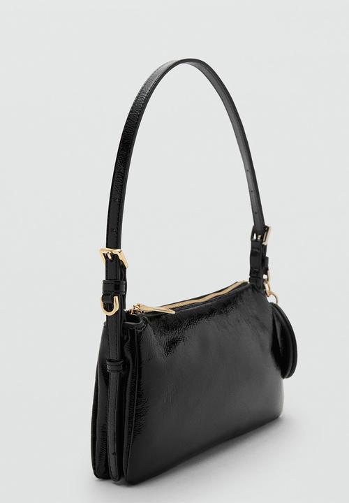 MANGO - Grego shoulder bag-black