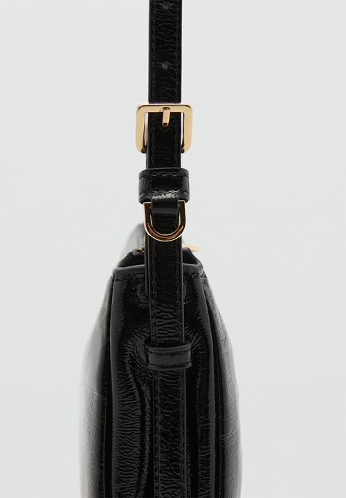 MANGO - Grego shoulder bag-black