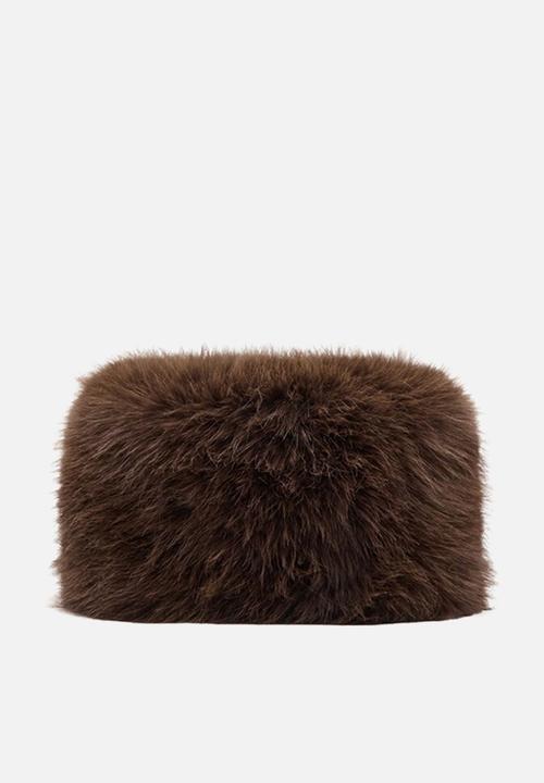 MANGO - Lyona hat-dark brown