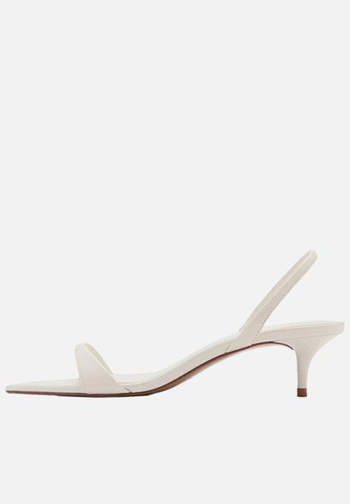 MANGO - Nighty heel - light beige