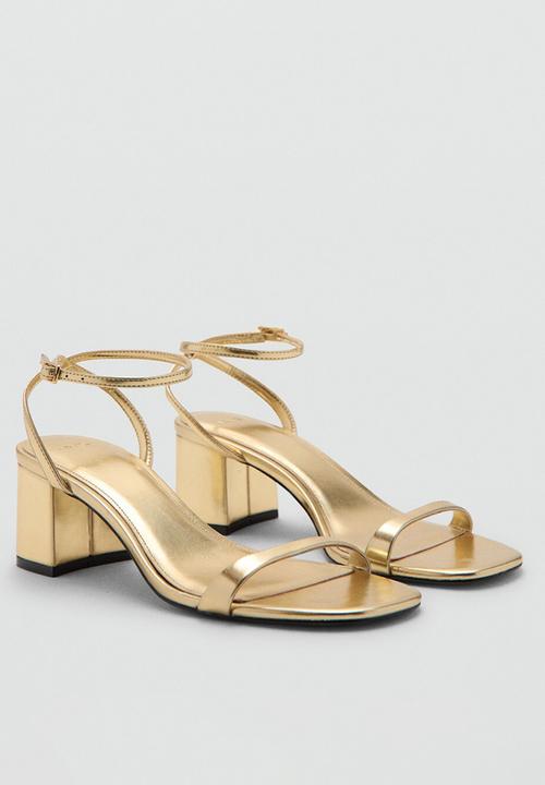 MANGO - Tica heel - gold