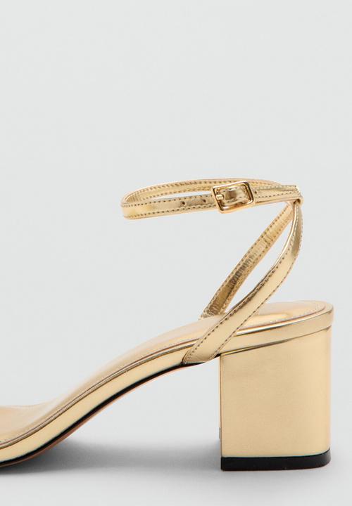 MANGO - Tica heel - gold