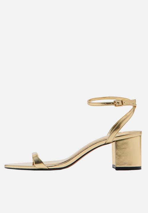 MANGO - Tica heel - gold