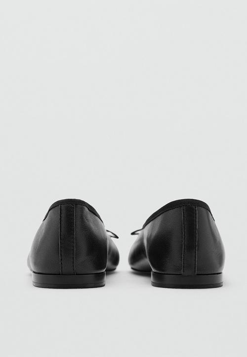 MANGO - Flater1 leather pump - black