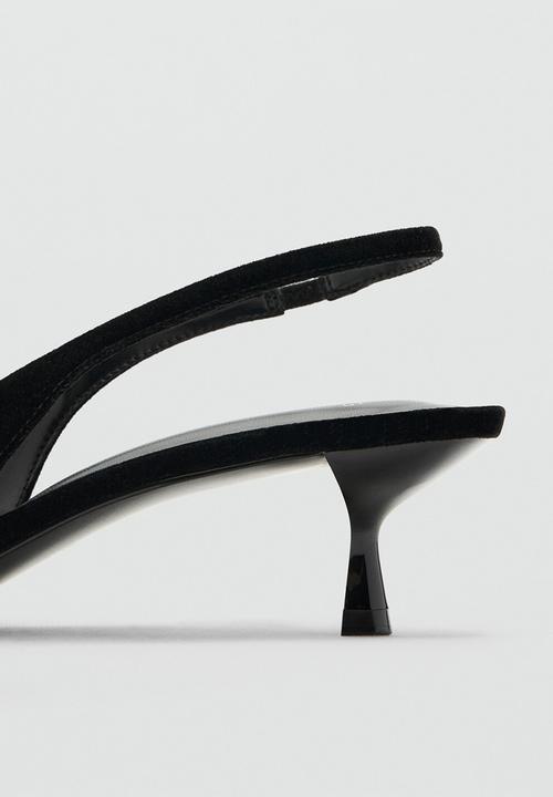 MANGO - Vina heel - black