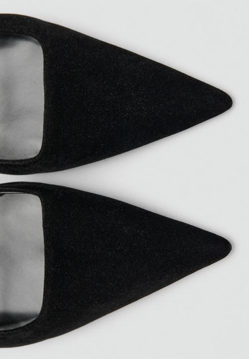MANGO - Vina heel - black