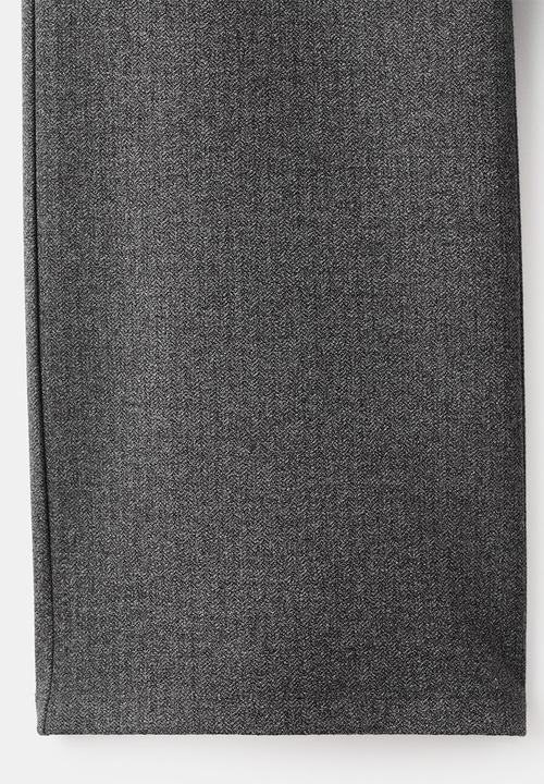 MANGO - Trousers MODERNA - Charcoal