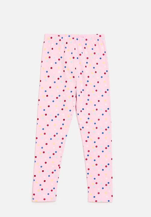 Pop Candy - Printed leggings - pink/polka dots
