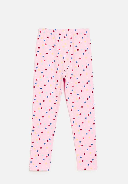Pop Candy - Printed leggings - pink/polka dots