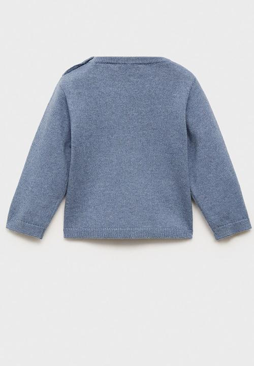 MANGO - Sweater london - medium blue