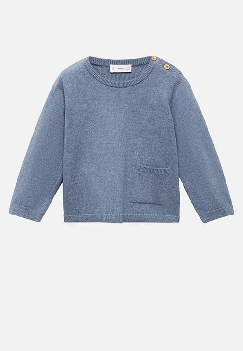 MANGO - Sweater london - medium blue