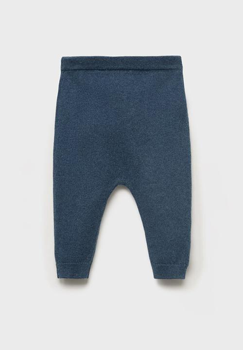 MANGO - Trousers glasgow - medium blue